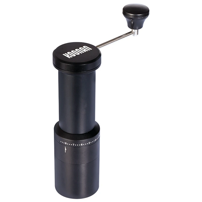 

Кофемашина Koonan с ручным приводом, кофемолка для заусенцев, кофемолка, толщина Регулируемая дробилка, портативные Кофемолки ручной работы