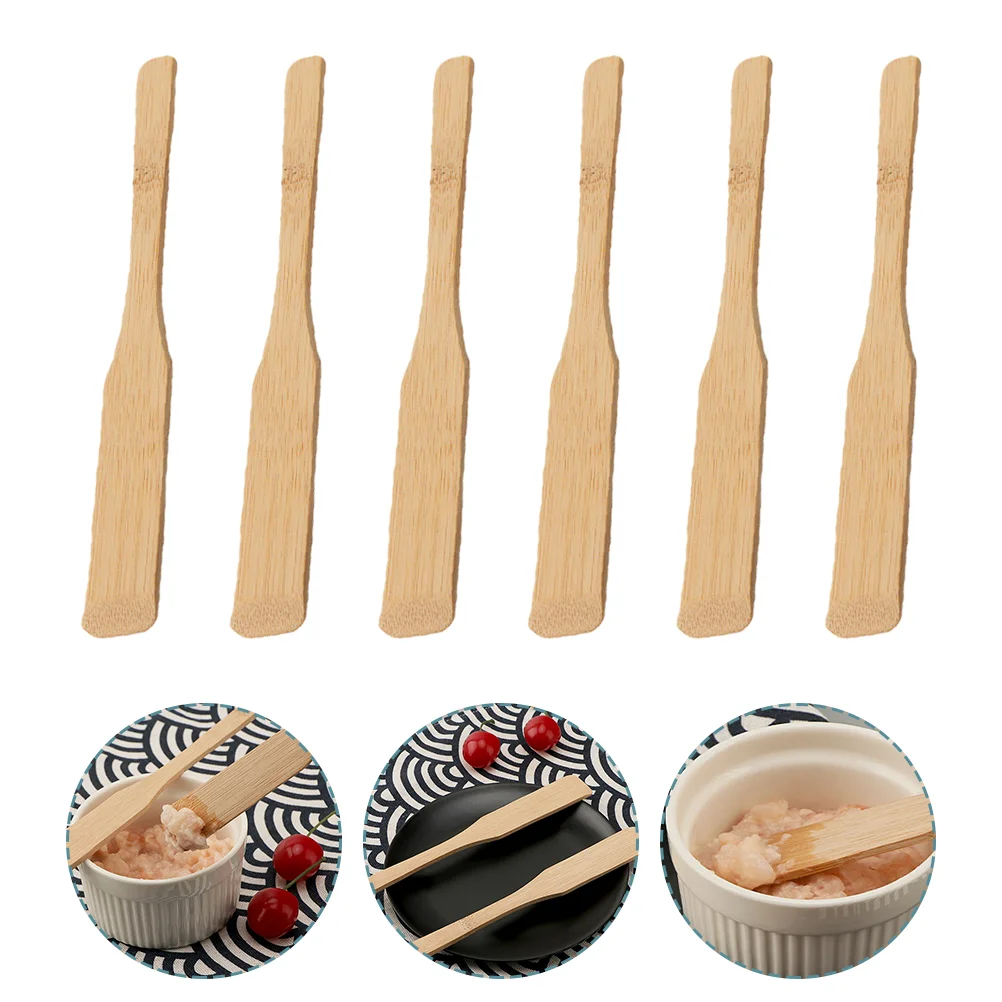 6 Pcs Wonton Stuffing Spoon Bamboo Dumpling Stuffing Spoons Dumpling Makers