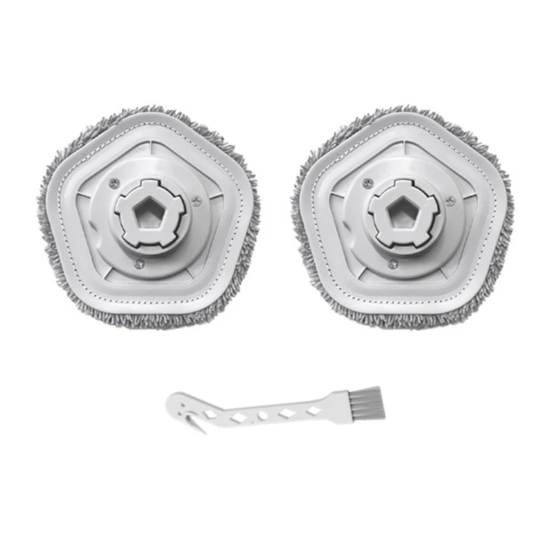 

2X Mop Cloth Pads For Dreame Bot W10 W10 Pro Robot Vacuum Cleaner Mop Cloths Mop Stents Replacement Spare Parts
