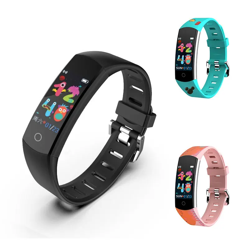 

HFES Smart Watch 0.96 Inch Body Temperature Blood Pressure Heart Rate Monitor Fitness Tracking Sports Children's Watch