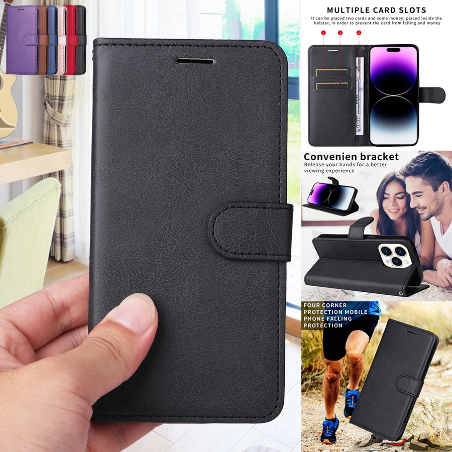 

Wallet Flip Leather Case For Samsung Galaxy A03 A12 A13 A23 A32 A33 A50 A51 A52 A53 A70 A71 A72 A73 S22 Ultra S21 Plus S20 FE