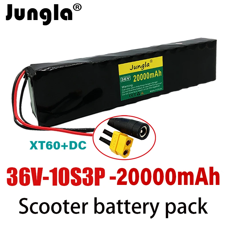 

Новый блок питания 36 в 20000 мАч 10s 3p 42 в 18650 Аккумулятор для Xiaomijia m365 Pro электровелосипед велосипед scooter со встроенным 20A BMS