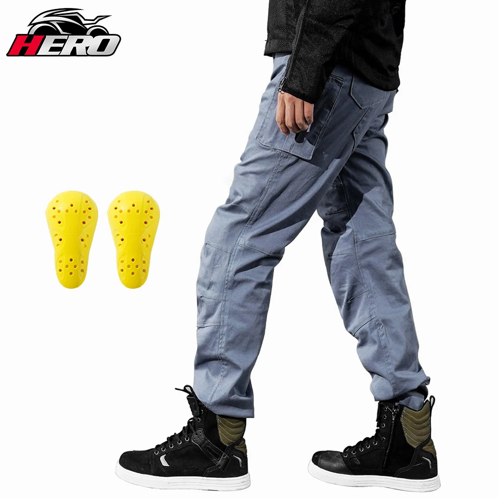 Men Motorcycle Pants Protective Gear Riding Touring Motorbike Trousers With Protect Gears Summer Breathable Cargo Pants enlarge