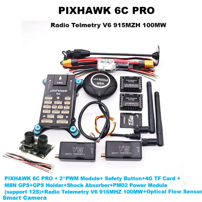 PIXHAWK PX4 2.4.8/PRO/6C PRO PX4FLOW PIX 32 Контроллер полета Автопилот с 4G SD AN Квадрокоптер Ardupilot