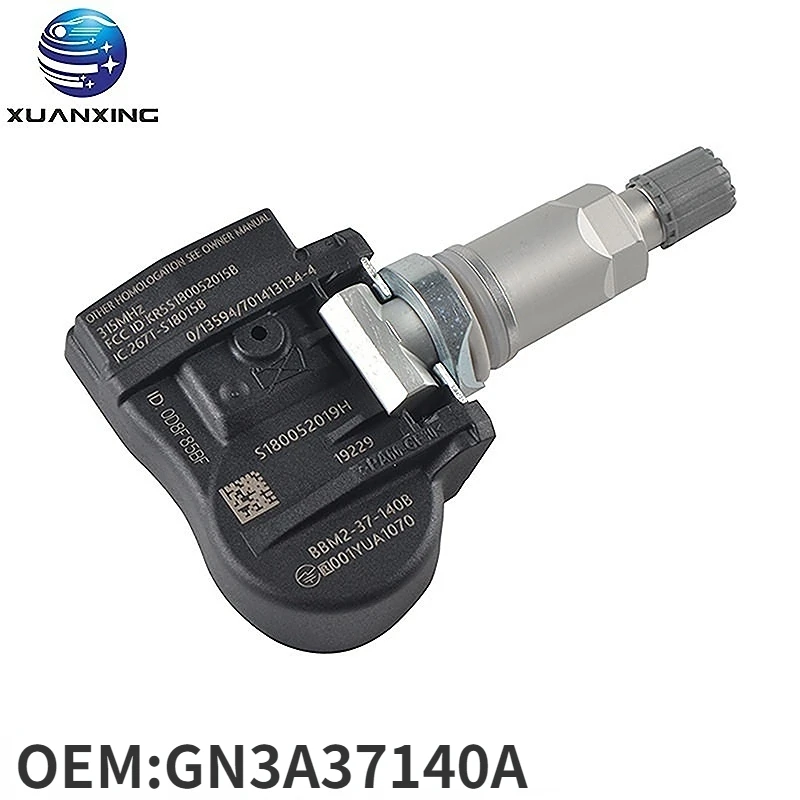 GN3A37140A TPMS Tire Pressure Sensor Monitoring System 315MHz High Quality For Mazda 2 3 5 6 CX7 CX9 MX5 RX-8