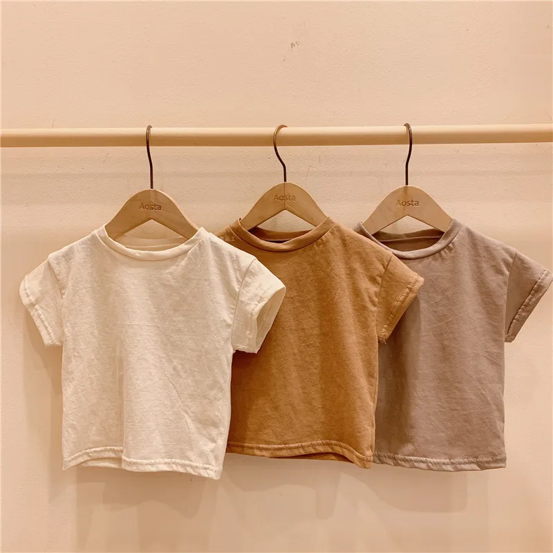 

2022 new high quality children's casual T-shirt