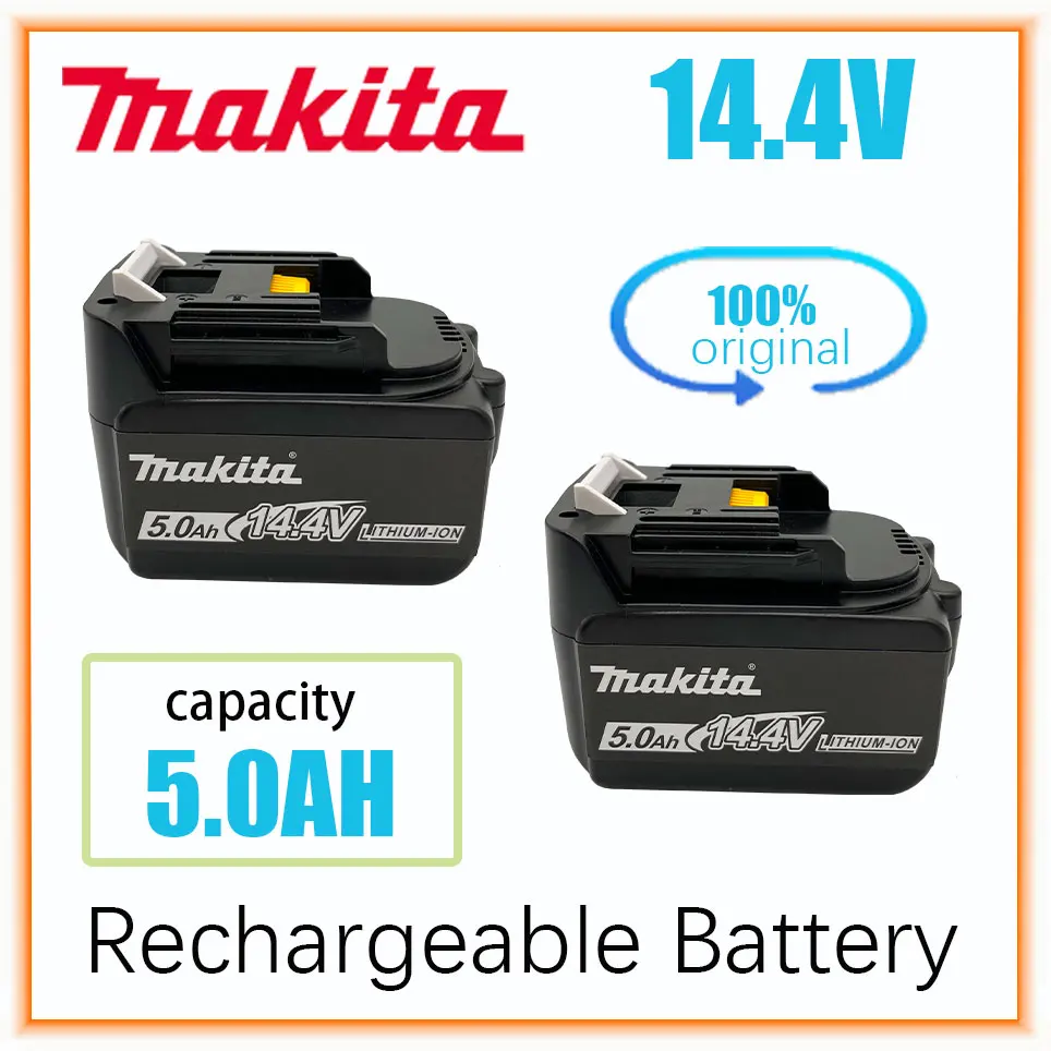 

Makita LED indicator rechargeable battery for BL1430 BL1415 BL1440 196875-4 194558-0 195444-8 3.0AH 4.0Ah 5.0AH 6.0Ah 14.4V