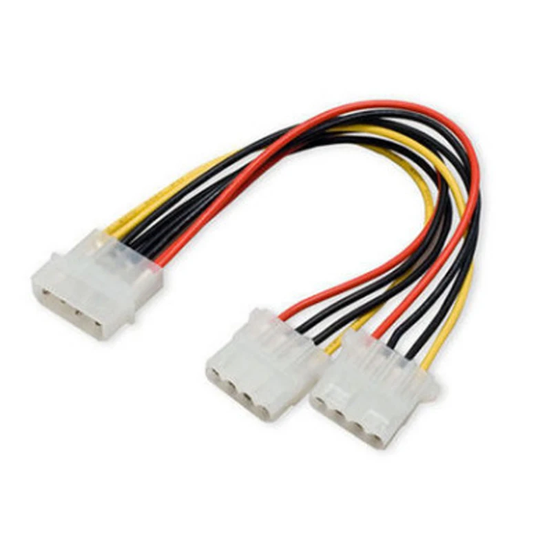 

10-100pcs Molex Extension Cable 4 Pin Male To Female Ide Psu Internal Pc Power Cable Extension Cable