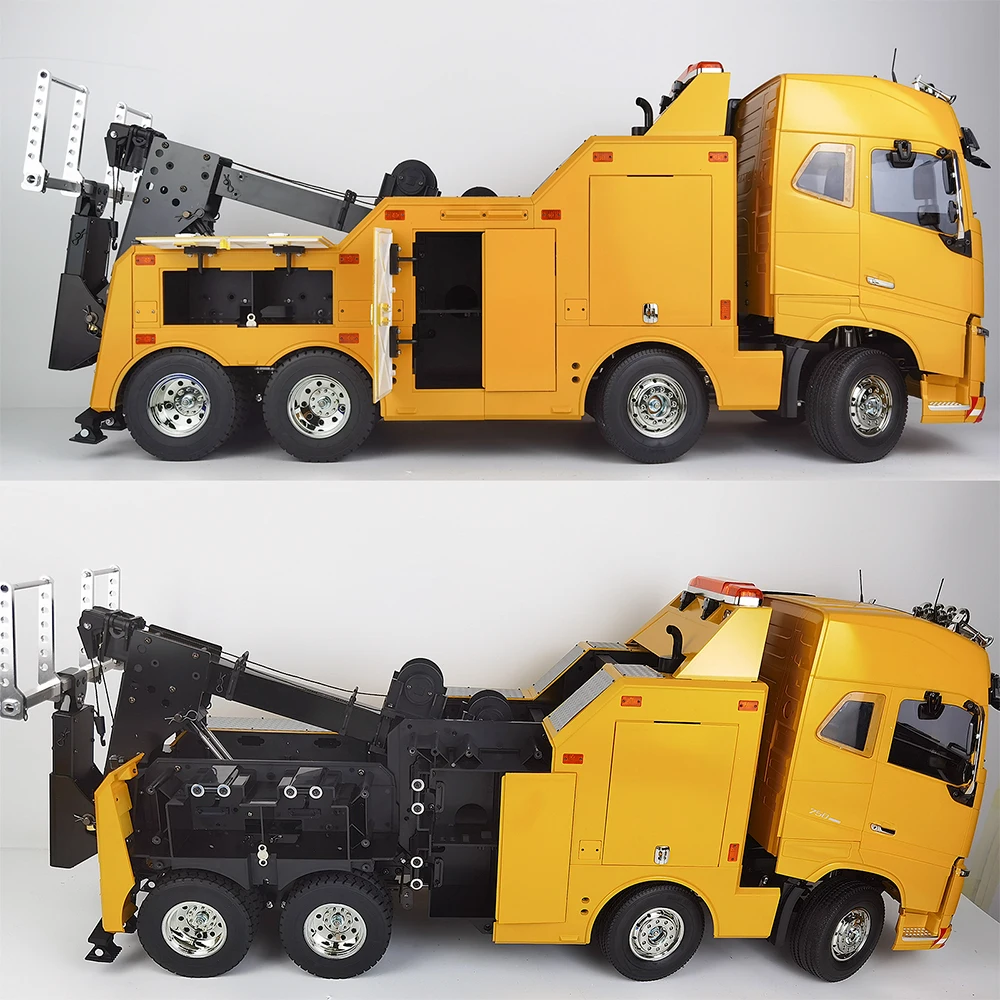 Скидка Металлические петли TRINOOD, рандомный шарнир для грузового ящика для Tamiya 1/14 FH16 GLOBETROTTER 8X4, запасные части для тяжелых спасательных грузовиков