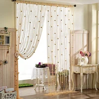 12m window rose string curtain flower door thread curtain hanging curtain valance divider decorative for bedroom wedding party