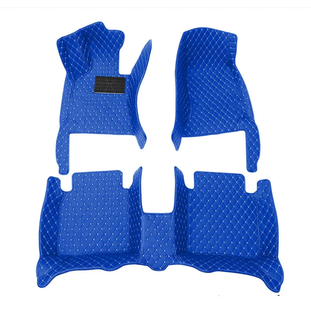 

2023 For BMW X7 2023 Blue Floor Mats Automobile Carpets For Cars Waterproof Rugs Cover Automotive Accessories