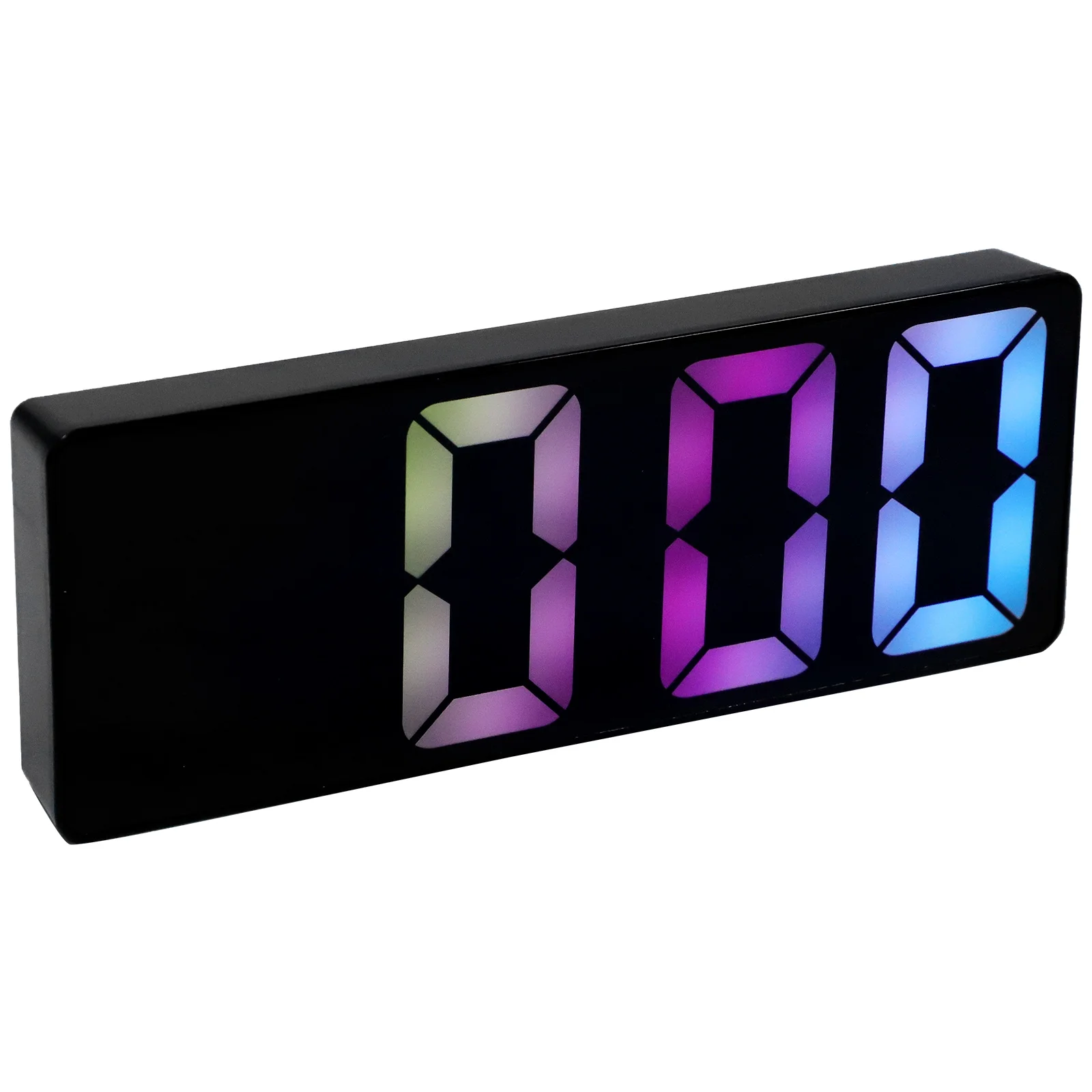 

Clock Alarm Led Digital Clocks Bedroom Display Luckone Table Large Electronic Electric Desktopbedrooms Bedside Desk Aesthetic