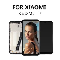 6 26for xiaomi redmi 7 with border lcd display touch screen digitizer replace panels for xiaomi redmi m1810f6lg m1810f6lh