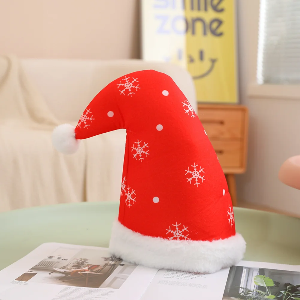 

Costume Hat Decor Hats Props Funny Santa Adult Pp Cotton Christmas Party Man Bonnet Men