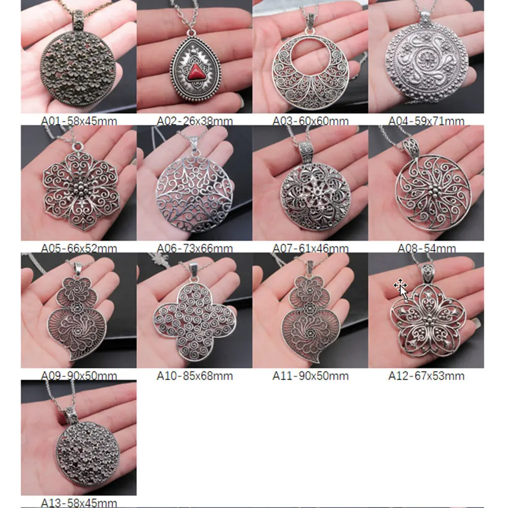 

Big Flower Pendants For Jewelry Neck Chain Women Necklace