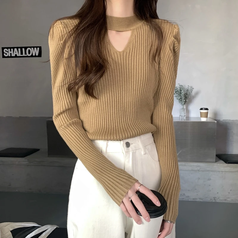 

Make firm offers new winter hubble-bubble sleeve design of cultivate one's morality sense of western style render knit sweater