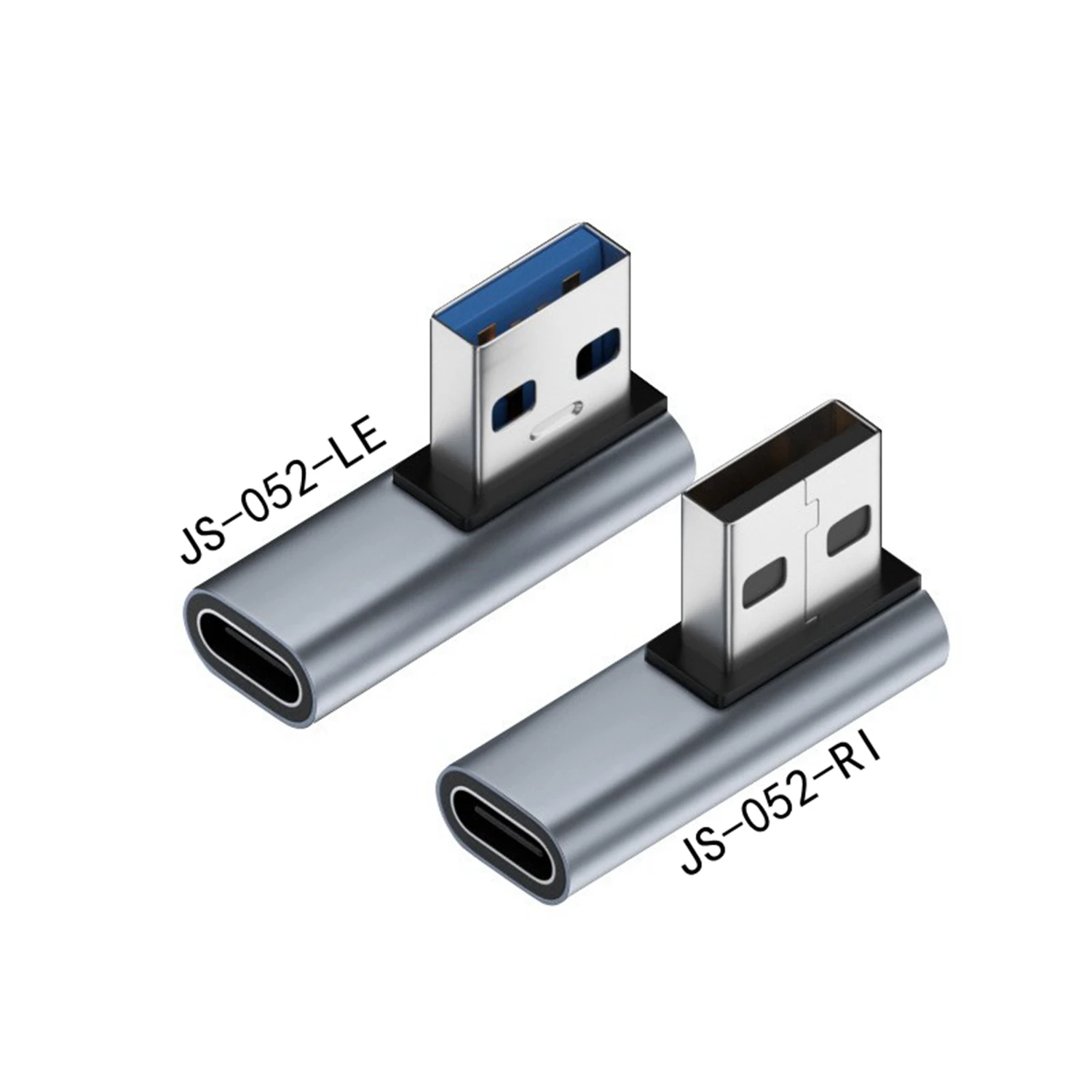 Прямоугольный переходник с USB 3 0 папа на Type C Мама под углом 90 градусов мама левым
