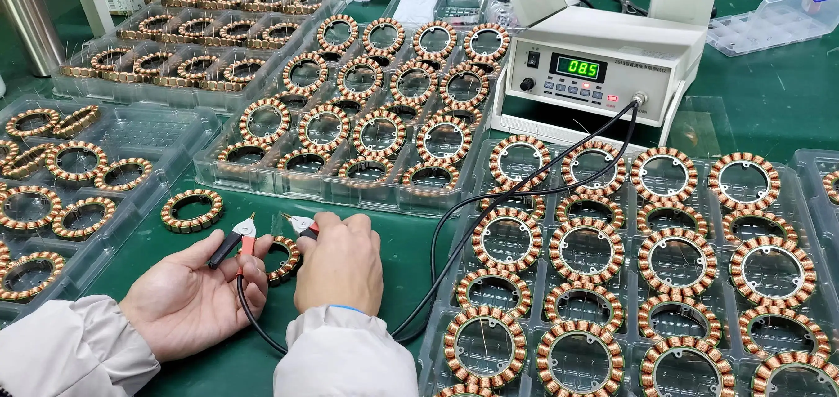Заводская цена 8108 10Ohm 90T 36N42P Oem плоский полый вал с высоким крутящим моментом