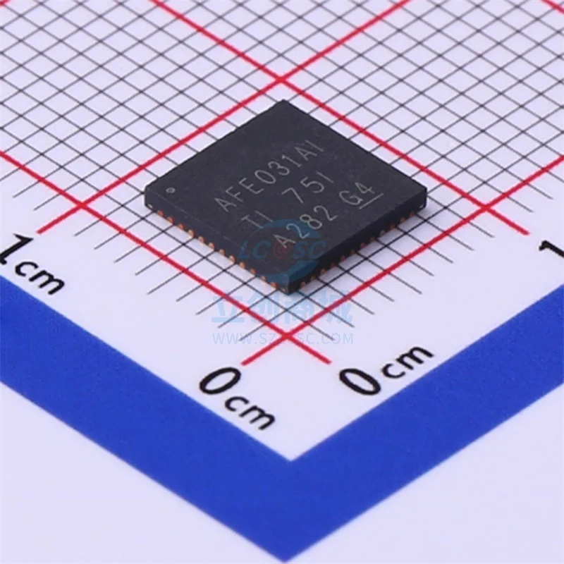 

4PCS AFE031AIRGZR package VQFN-48 analog front-end IC chip