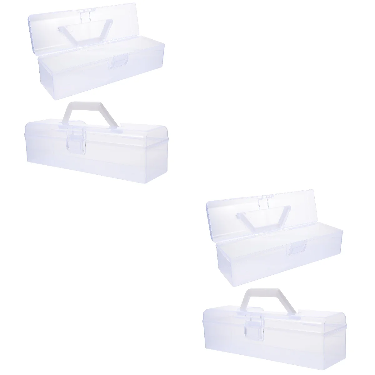 

4 шт., пластиковые контейнеры для всякой всячины