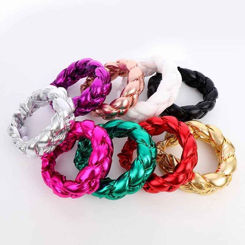 

2022 Fashion Braids Headbands For Wome Female Ladies Girls Hair Accessories Solid Color New Hairband Wholesale