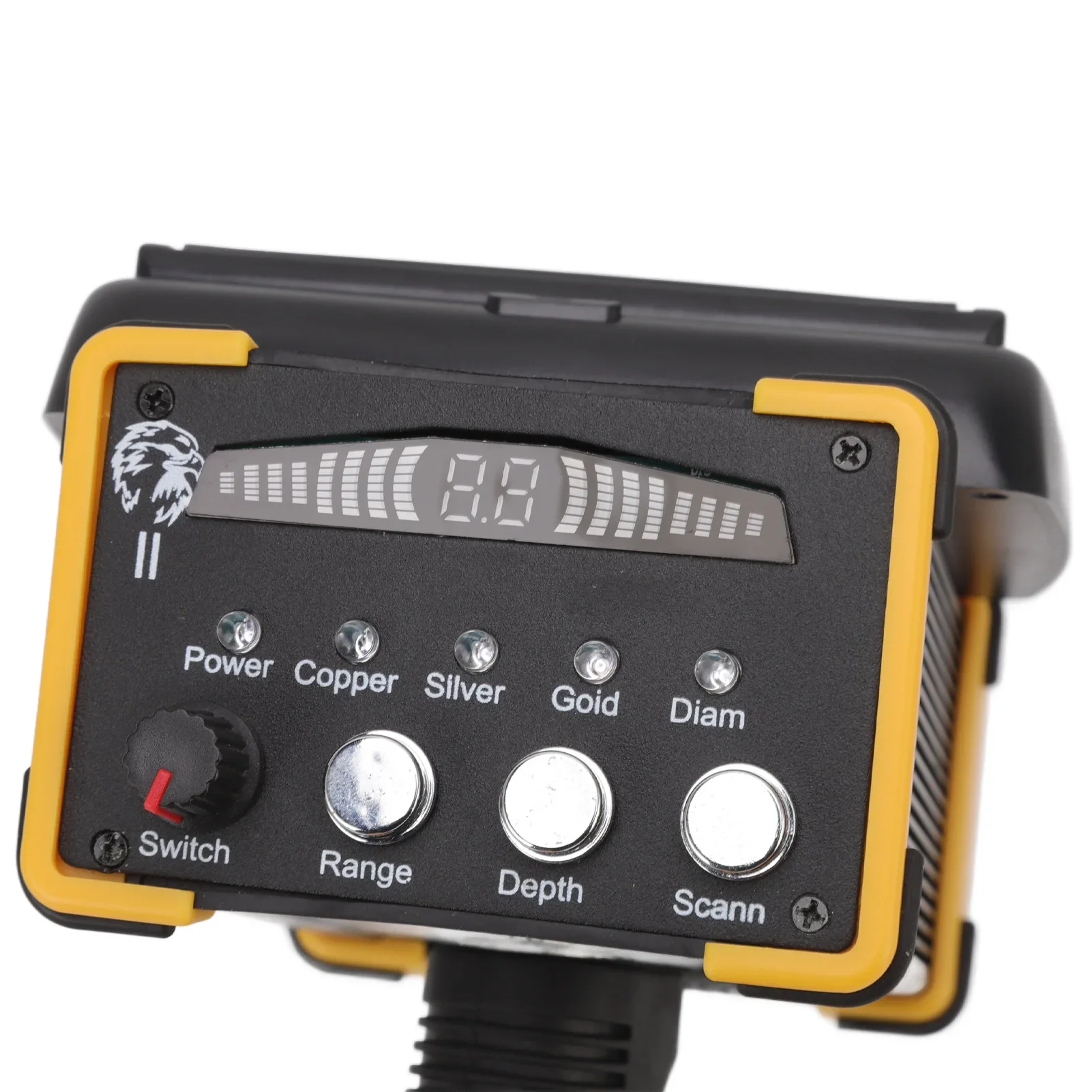 Металлоискатель GR9000 глубина 30 м складной экран детектор золота устройство для