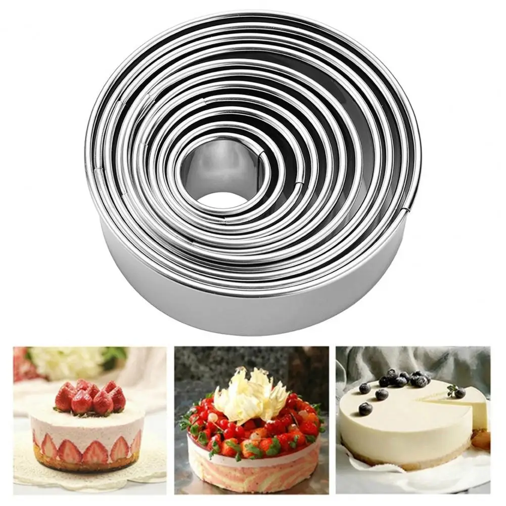 

Durable Cookie Cutters Corrosion Resistant Stainless-Steel Long Lasting Dumpling Skin Press for Home
