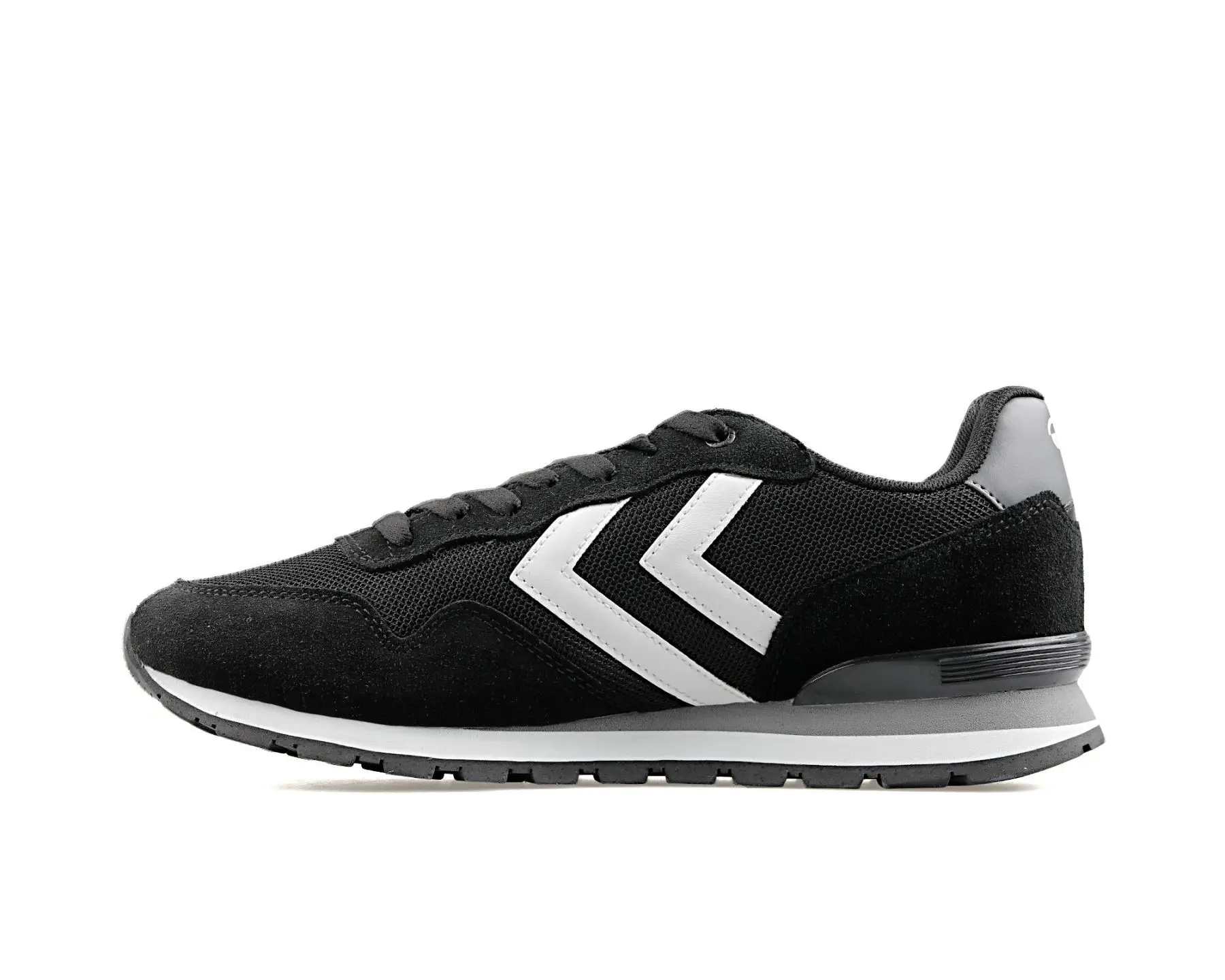 Hummel Original Unisex Sneakers Casual Sneakers Black Color Casual Walking Shoes Casual Men's and Women's Sneakers