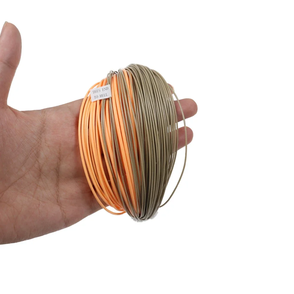 Wifreo 9FT WF-1F ~ 8F Одноручная леска Spey Fly Line Плавающий вес Насадка для стрельбы вперед Леска для ловли нахлыстом Двухцветные сварные петли (art.: 3920d2eb545f0) - 3920d2eb545f0