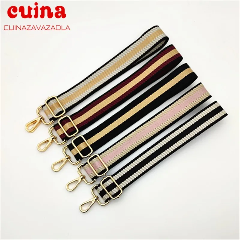 

Нейлоновый Модный Цветной ремень для сумки, аксессуары для сумок с радужным цветком, сменные Широкие ремни для сумки через плечо