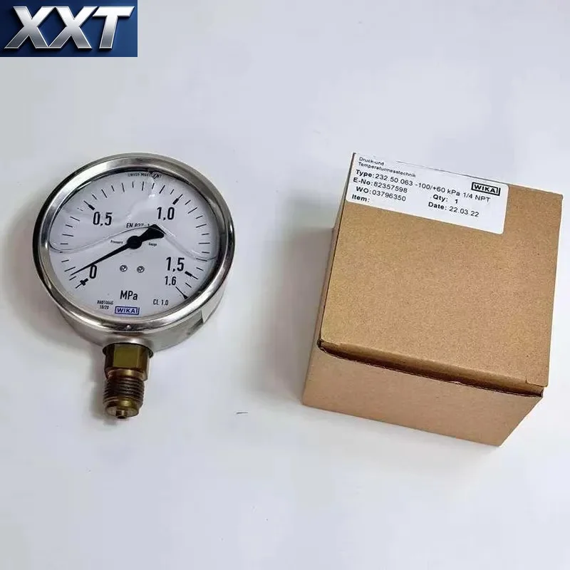 Фото Высокоточный ударопрочный манометр XXT 0-1.6 МПа из нержавеющей стали 316L №4