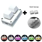 Программируемая клавиатура SimPad OSU, 2 клавиши, миниатюрная клавиатура с RGB-подсветкой, красная клавиатура для рисования, Игровая клавиатура настраиваемый переключатель, игровая J8Q2