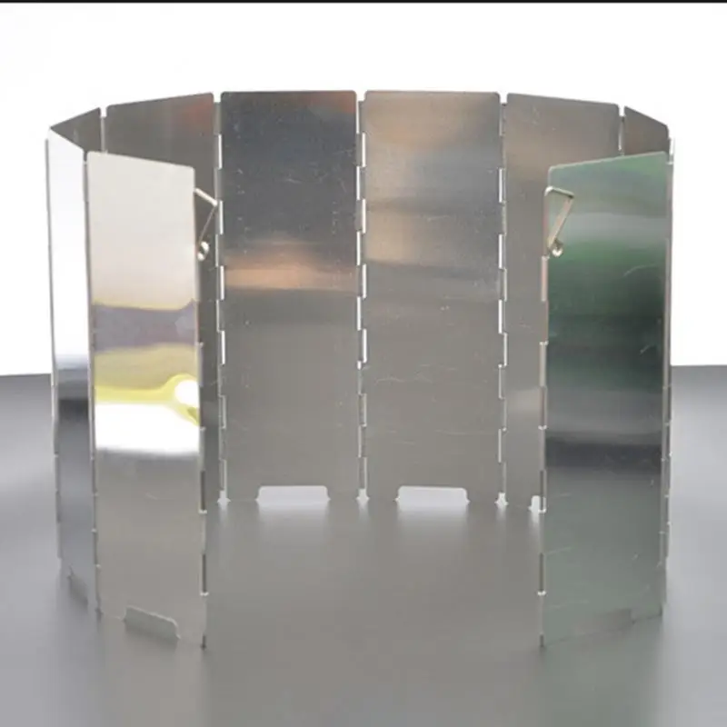 Ветрозащитная горелка из алюминиевого сплава складная для приготовления пищи на