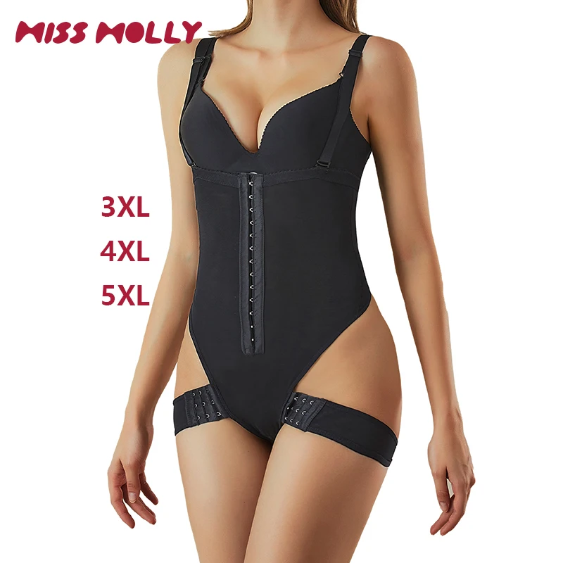 Butt Lifter Shapewear Tummy Control Panties High Waist Firm Sculpting Thong Bodysuit Body Shaper Waist Trainer Underwear 4XL 5XL