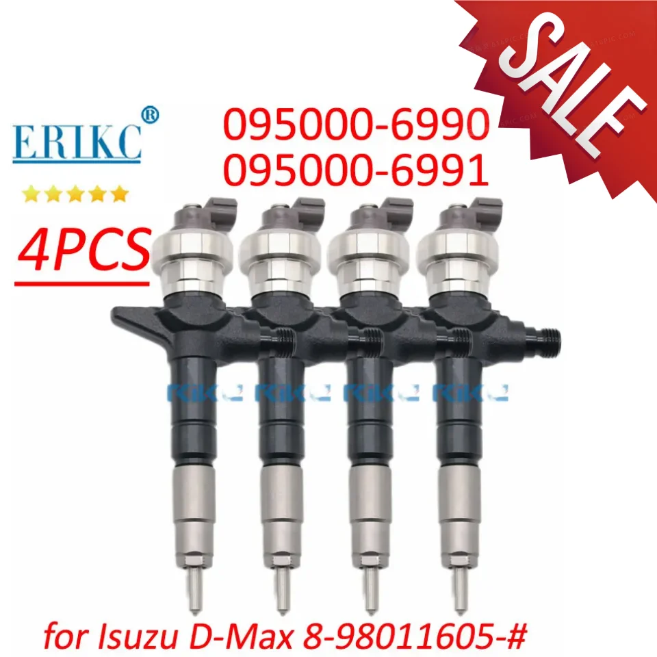 095000 -6990 Набор форсунок для впрыска дизельного топлива CR -6991 Denso Isuzu D-Max 8- 98011605 -0 DCRI