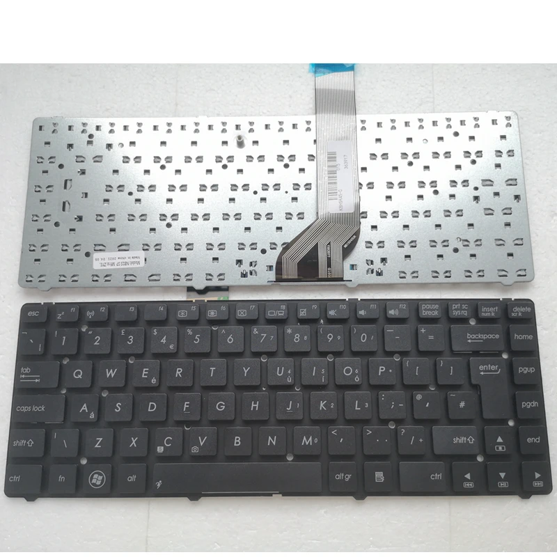 Фото Новая клавиатура UK/BR/SP/US/RU для ноутбука ASUS K45 K45A K45VD K45VJ K45VM K45VS A45 A45V AK46 E45 R400V R400 A85V N46 P45 №3