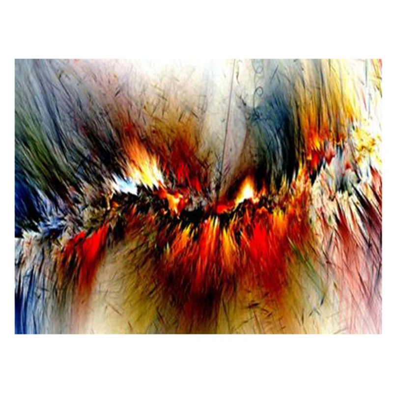 

Алмазная живопись «сделай сам», Абстрактные цветные линии, вышивка крестиком, мозаика, полная Алмазная вышивка