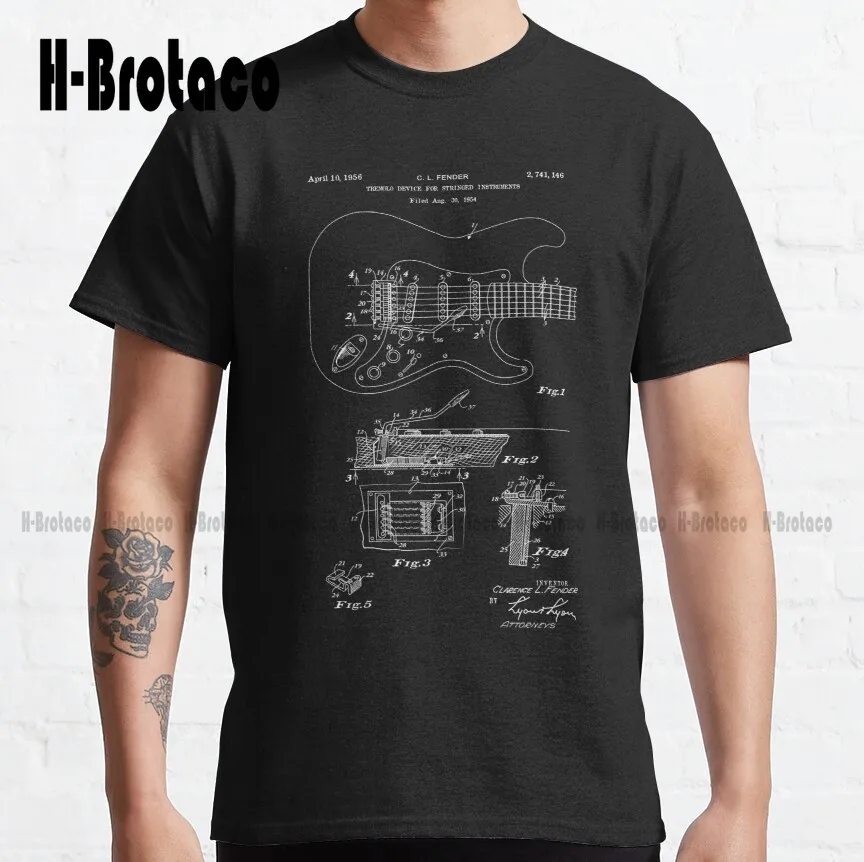 

Винтажная Классическая футболка Tremolo с изображением гитары, электрогитары, мужские футболки с забавным графическим рисунком, уличная одежда, мультяшная футболка, Новинка