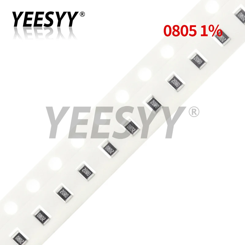 Резистор 100 0805 1/8 Вт 1% K 1 02 05 24 2 49 8 4 22 99 6 04 11 5 14K 16 9 21K 28K 34 шт. Ом