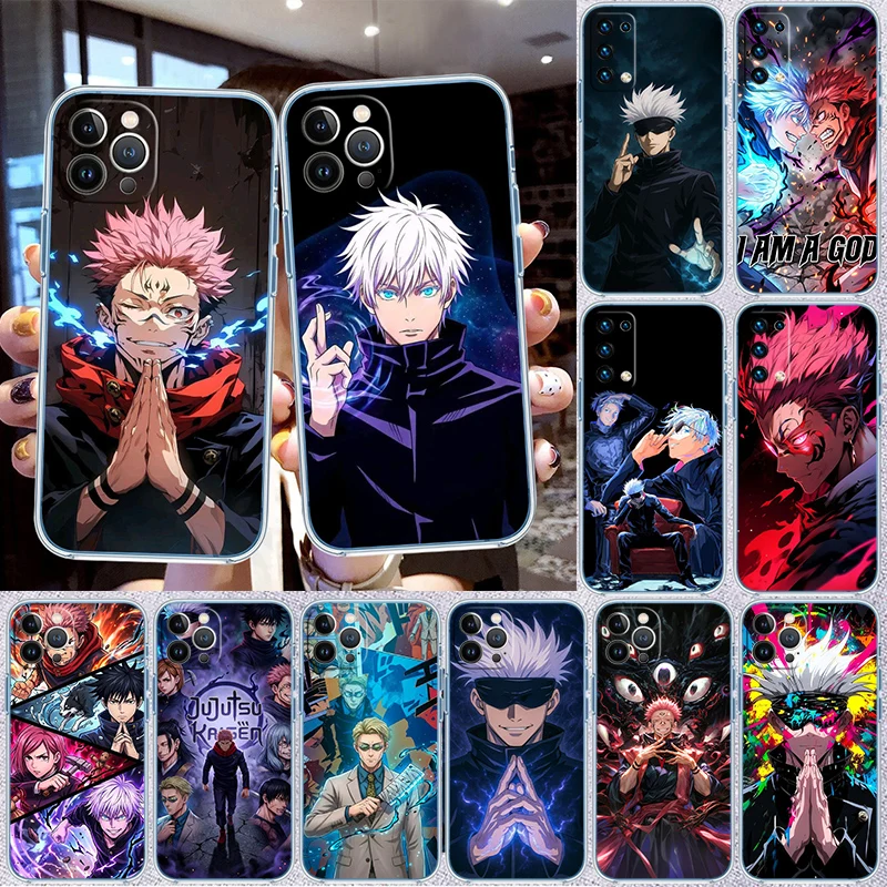 Фото Чехол для телефона IJ4 Anime Jujutsus Gojo для Motorola Moto G40 G04 G05 One Ace Action Fusion + Plus Hyper Macro Vision Zoom №3
