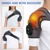 Electric Shoulder Massager Heating Vibration Massage Support Belt Knee Arthritis Pain Relief Thermal Physiotherapy Brace 3