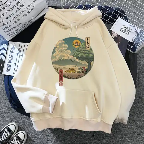 90s Y2k Vintage Sweatshirt Hoodie Cute Anime Cartoon Women Harajuku Ullzang Kawaii Graphic Hoody Female Hoodies  Aesthetic