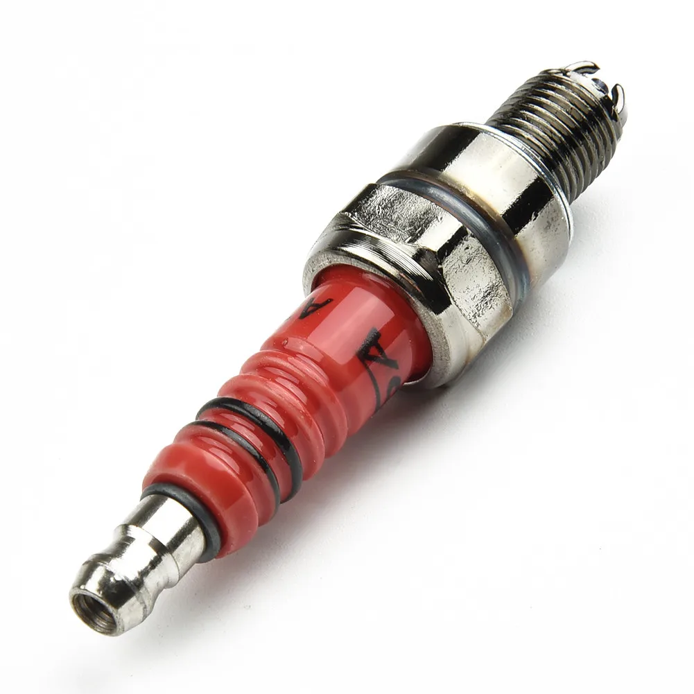 

High Performance 3-Electrode Spark Plug A7TC For 50CC-150CC ATV Motorcycle GY6 50CC 70CC Scooter A7TC ATRTC CR6HSA CR7HSA CR7HGP