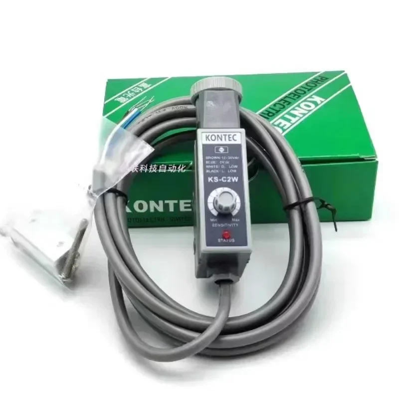 Фото Futai KONTEC цветной стандартный фотоэлектрический датчик KS-C2W KS-C2G KS-C2R знаки фотоэлектрический глазок. №3