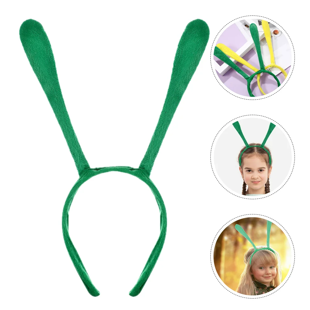 

2 Pcs Bee Party Headband Halloween Hair Accessories Antenna Hoops Headbands Ribbon Performance Props