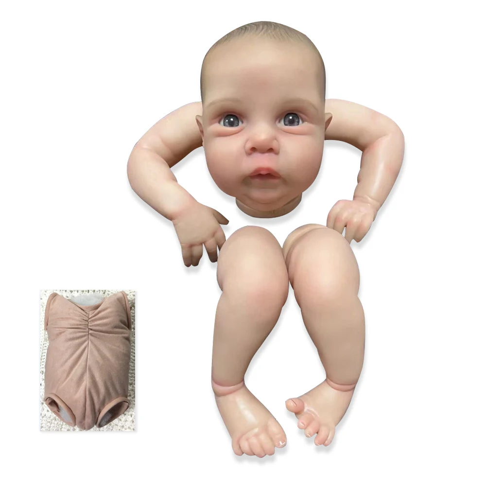 20inch Reborn Doll Kit Awake Miley Lifelike Unfinished Baby 