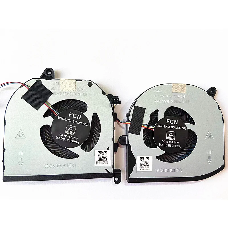 

New CPU GPU Cooling Fan for DELL XPS 15 XPS15 9570 M5530 08YY9 TK9J1