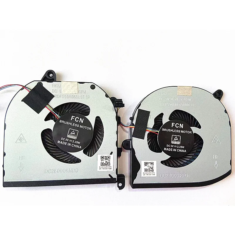 

Новый вентилятор охлаждения ЦП для DELL XPS 15 XPS15 9570 M5530 08YY9 TK9J1
