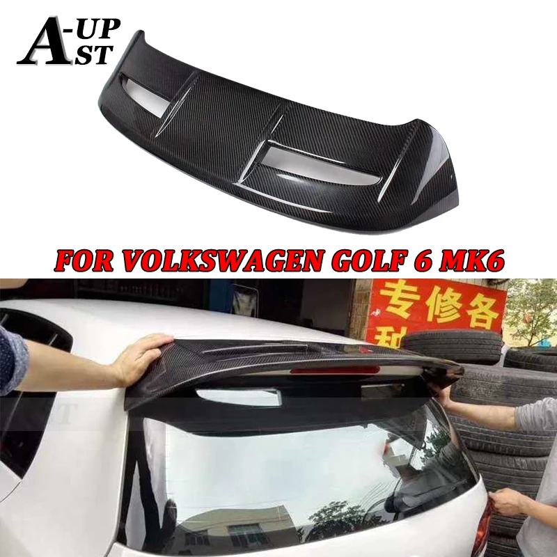 Задние плавники из углеродного волокна в стиле RS для Volkswagen VW Golf 6 MK6 GTI R20