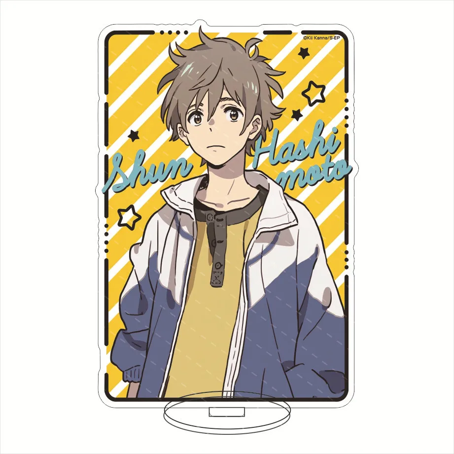 Фото BL аниме фигурка акриловая подставка Seaside Stranger Yaoi Mio and Shun Boys Love Model экшн-орнамент фигурки для украшения стола №5